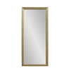 Verticale houteffect wandspiegel 180x80 cm met standaard Kommi Verkoop