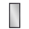 Staande spiegel met zwart frame 180x80 cm Aprikosa Verkoop