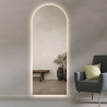 Moderne verlichte LED-wandspiegel 170x65 cm Stjarna Aanbod