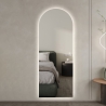 Moderne verlichte LED-wandspiegel 170x65 cm Stjarna Kortingen