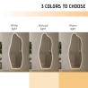 Asymmetrische moderne design wandspiegel met achtergrondverlichting 170x65 cm Kerti Catalogus