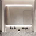 Anti-condens badkamerspiegel met LED-verlichting 90x70 cm Krona L Aanbieding