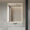 Verlichte badkamerspiegel 60x80 cm met anti-condens functie Vindur L Aanbieding