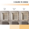 Badkamerspiegel met anti-condens functie en achtergrondverlichting 70x90 cm Vindur XL Catalogus