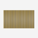 4 x houten akoestische wandpanelen met gouden effect 120x60 cm Tabb-GO Aanbod