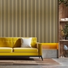 4 x houten akoestische wandpanelen met gouden effect 120x60 cm Tabb-GO Verkoop