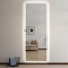 Rechthoekige LED-wandspiegel 170x65 cm met achtergrondverlichting Trefil Aanbod