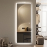 Rechthoekige LED-wandspiegel 170x65 cm met achtergrondverlichting Trefil Catalogus