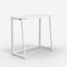 Inklapbaar ruimtebesparend bureau 80x45x75 cm wit voor kantoor Wolly B Verkoop