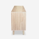 Ladekast dressoir van hout met 9 laden 120x40x72 cm Vudan Catalogus