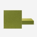 Set van 8 decoratieve groene akoestische wandpanelen 60x60 cm Toon-V Aanbieding