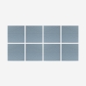 Set van 8 akoestische design panelen 60x60 cm blauw Zarbi-A Verkoop