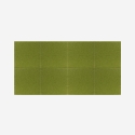 Set van 8 groene akoestische design wandpanelen 60x60 cm Zarbi-V  Korting