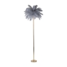 Vloerlamp met veren kap en 3 lichtpunten h160cm Palm L Aankoop