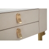 Inkomhal console met 2 lades en gouden poten 70x40cm Beauty Voorraad