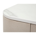 Inkomhal console met 2 lades en gouden poten 70x40cm Beauty Keuze
