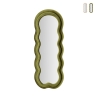 Golvend design spiegel voor wand of vloer in fluweel 60x160cm Miki Verkoop