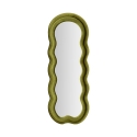 Golvend design spiegel voor wand of vloer in fluweel 60x160cm Miki Catalogus