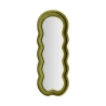 Golvend design spiegel voor wand of vloer in fluweel 60x160cm Miki Catalogus