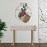 Inkomhal console met 3 lades en goudkleurige poten 100x40 cm Glamour Verkoop