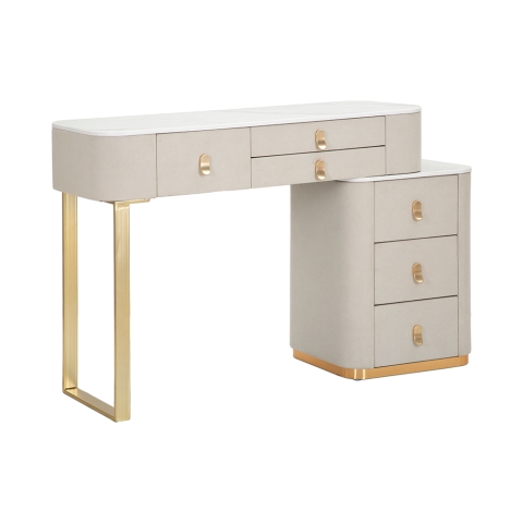 Make-up tafel slaapkamer met 6 lades Vanity Aanbieding