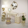 Make-up tafel slaapkamer met 6 lades Vanity Verkoop