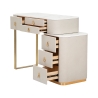 Make-up tafel slaapkamer met 6 lades Vanity Kortingen