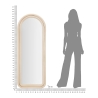 Cloe Fluwelen Boogspiegel voor Muur of Vloer 60x160cm Catalogus