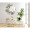 Rond wandspiegel met 3D bloemendecoraties Amy Verkoop