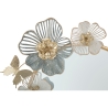 Rond wandspiegel met 3D bloemendecoraties Amy Aanbod