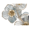 Rond wandspiegel met 3D bloemendecoraties Amy Kortingen