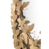 Ovale gouden wandspiegel met decoratieve vlinders Butterfly Wind Korting