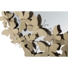 Gouden ronde wandspiegel met decoratieve vlinders Butterfly M Aanbod