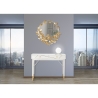 Gouden ronde wandspiegel met decoratieve vlinders 74cm Butterfly S Verkoop