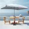 Rechthoekige parasol Eden van 3x2m ideaal voor de horeca Korting