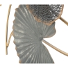 3D metalen wanddecoratie met gouden afwerking Web Kortingen
