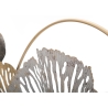 3D metalen wanddecoratie met bloemenmotief Poxy Kortingen