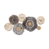 3D metalen wanddecoratie in meerdere kleuren Browny Aanbieding