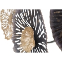 3D metalen wanddecoratie in meerdere kleuren Browny Kortingen