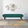 Decoratieve wanddecoratie met gouden ronde spiegels Mirrors Verkoop