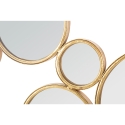 Decoratieve wanddecoratie met gouden ronde spiegels Mirrors Kortingen