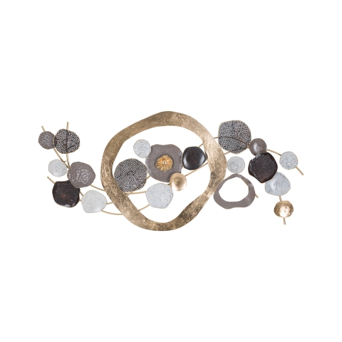 3D metalen wanddecoratie minimalistisch Indry Aanbieding
