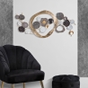 3D metalen wanddecoratie minimalistisch Indry Verkoop