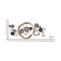3D metalen wanddecoratie minimalistisch Indry Catalogus