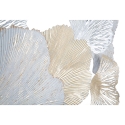 3D Metalen Wanddecoratie met Ginkgo Bladeren Silvy Aanbod