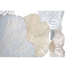 3D Metalen Wanddecoratie met Ginkgo Bladeren Silvy Aanbod