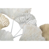 3D Metalen Wanddecoratie met Ginkgo Bladeren Silvy Korting