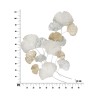 3D Metalen Wanddecoratie met Ginkgo Bladeren Silvy Catalogus