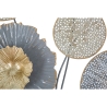 3D metalen wanddecoratie bloemmotief Sqity Korting