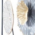 3D metalen wanddecoratie bloemmotief Sqity Kortingen